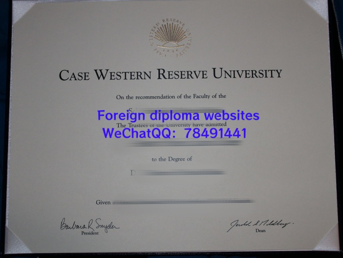 Case Western Reserve University Diploma Sample Case Western Reserve University Bachelor's and Master's Degree Case Western Reserve University Graduate Certificate ������˹������ѧ��ҵ֤����